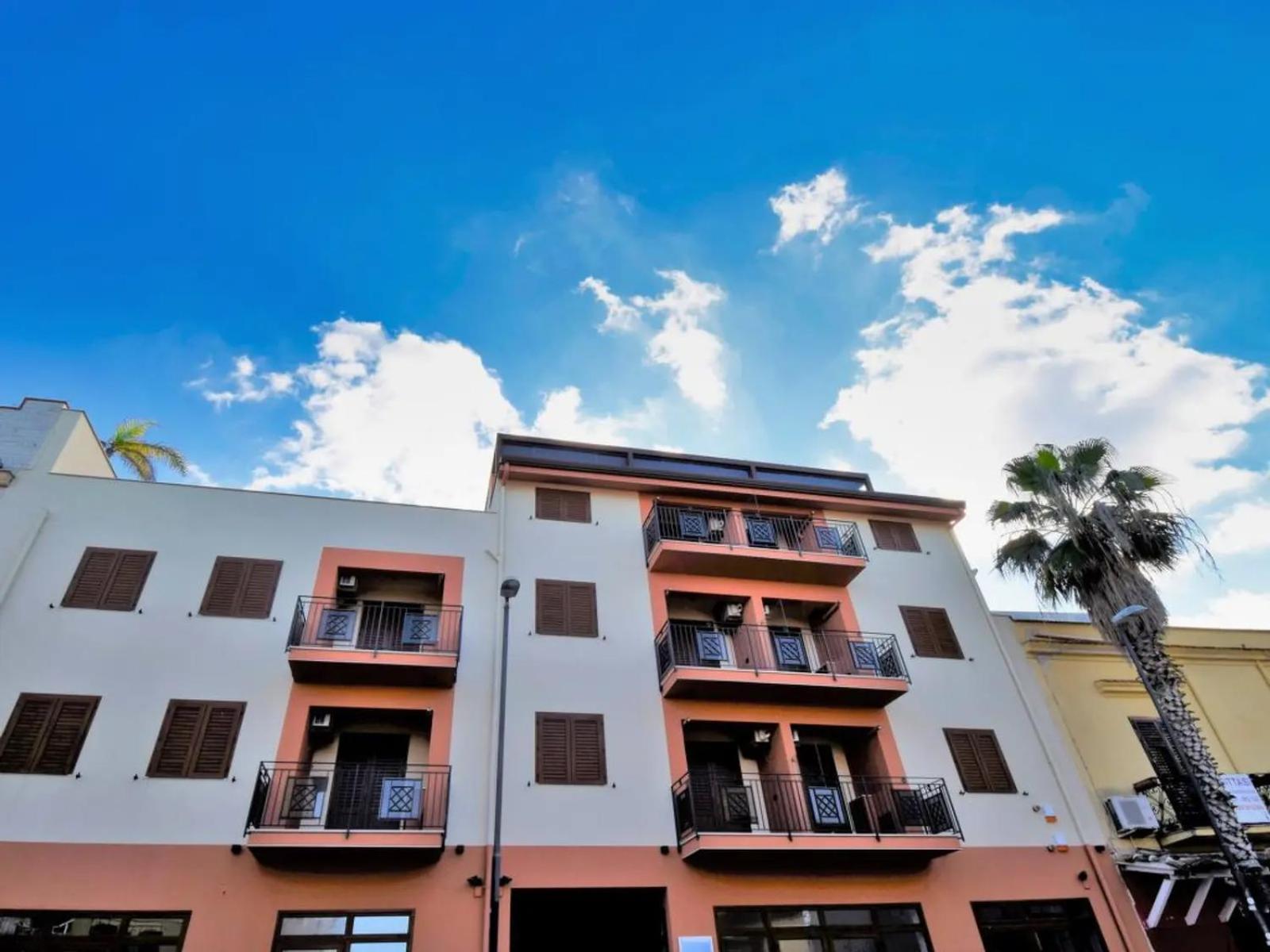 Azzurra Apartments Balestrate Kültér fotó