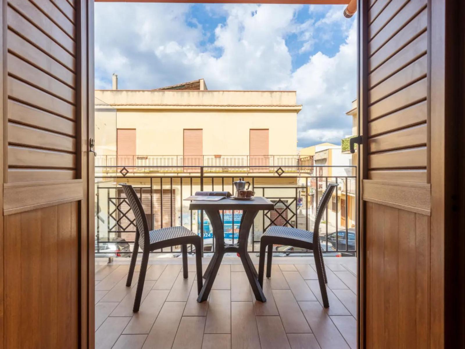 Azzurra Apartments Balestrate Kültér fotó