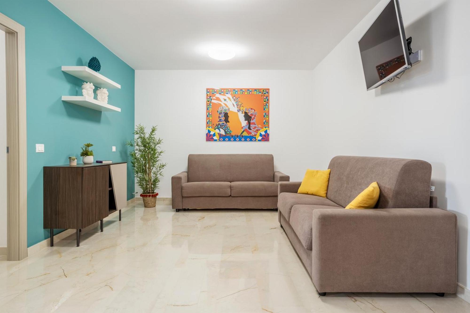Azzurra Apartments Balestrate Kültér fotó